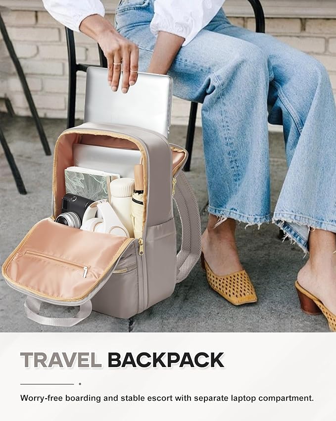 wepadre Small Travel Backpack Carry on Flight Approved Personal Item Travel Bag Carry on Backpack for Women Work Laptop Backpack for Traveling Carry on Luggage Mochila De Viaje