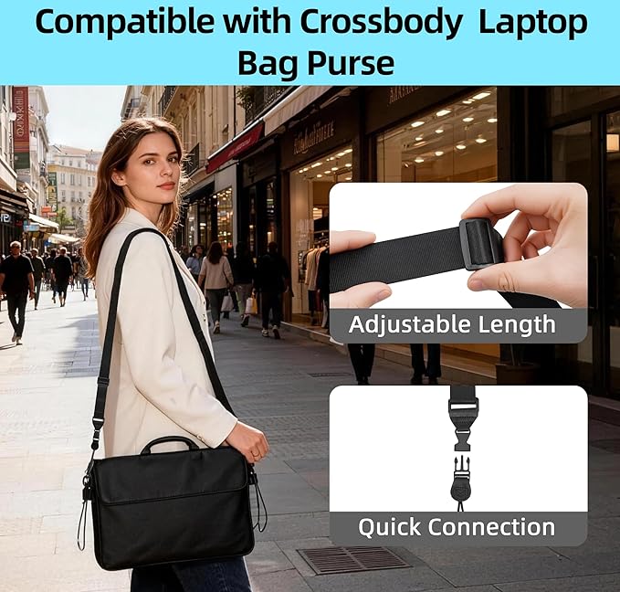 2 Pack Adjustable Shoulder Strap:Comfortable for iPad Strap Nylon Neck Lanyard for iPad/Samsung Tablet Case,Camera Binocular Crossbody Laptop Luggage Bag