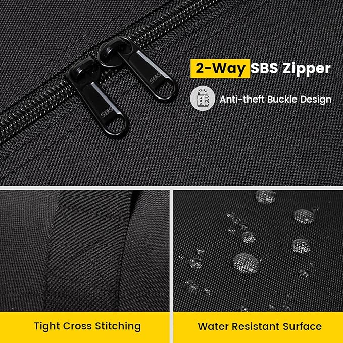 Vorspack Duffle Bag for Travel - 180L Extra Large Duffel Bag for Men Foldable Camping Bags for Weekender Gear Storage Overnight Tent Sports Moving - Black