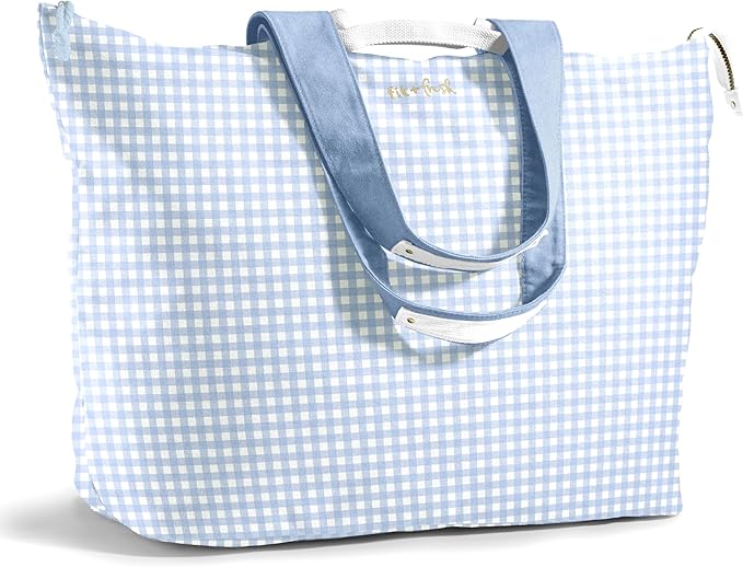 Fit & Fresh Large Beach Bag for Women - Extra Large Travel Tote With Pockets