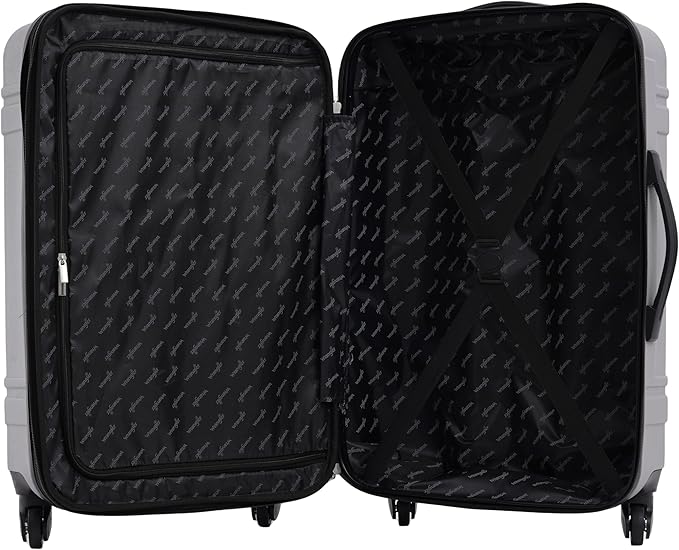 Wrangler 3 Piece Astral Travel Luggage Set, Sharkskin