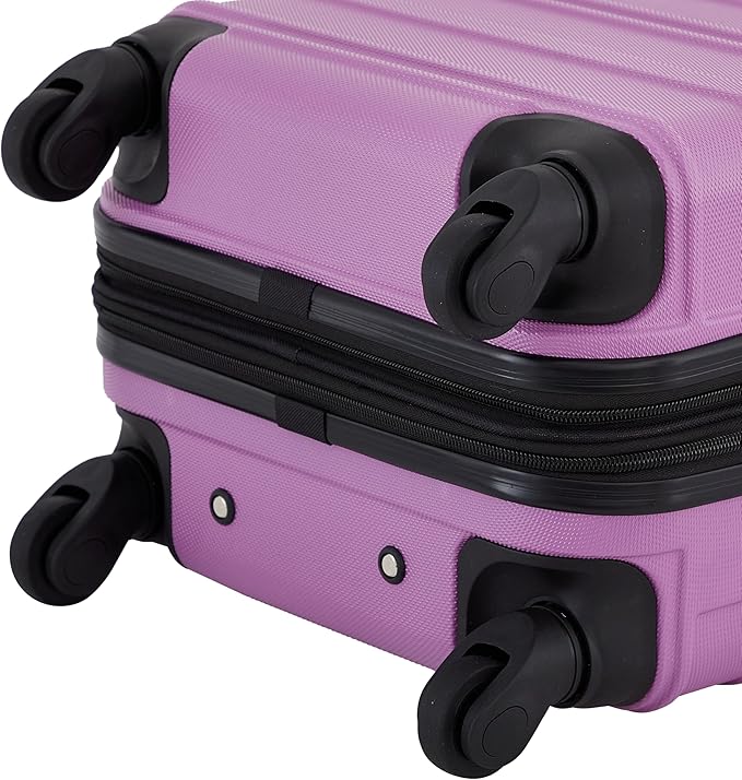 Travelers Club Phoenix Luggage, Mulberry, 22-Inch Carry-On