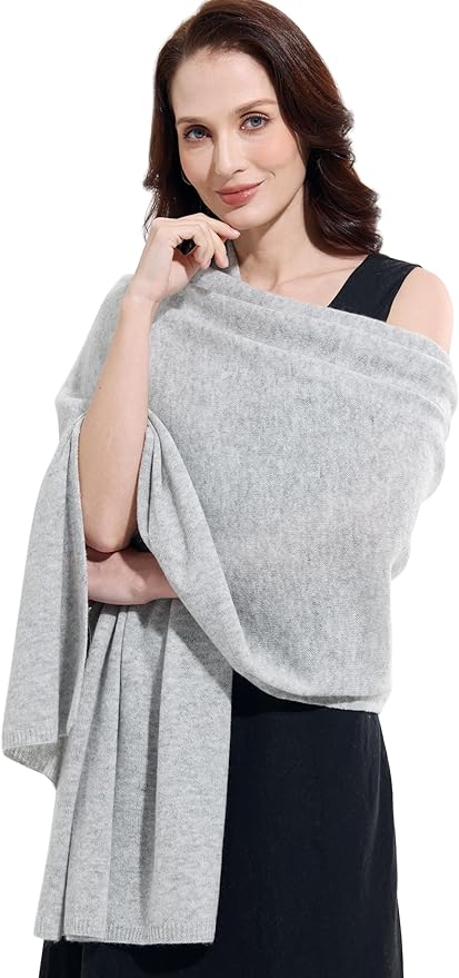 Soft Cashmere Blend Wrap Chic Scarf Stole for Women Wayfarer Travel Extra Large 87"x28"