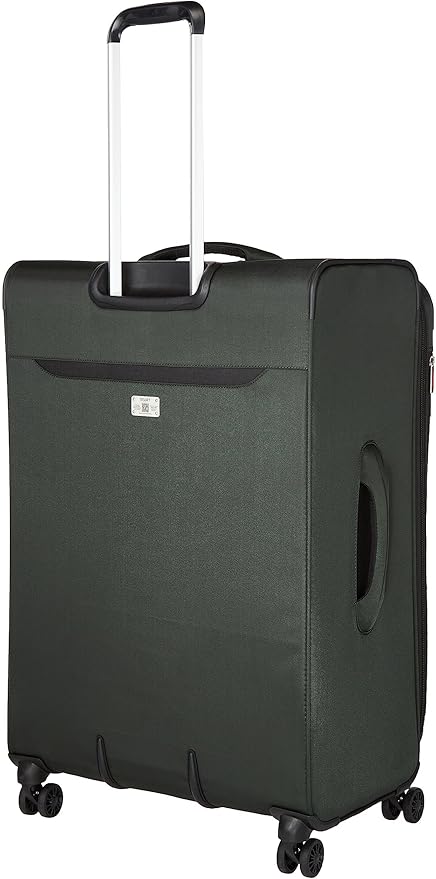 DELSEY PARIS Sky Max 2.0 Softside Expandable Luggage with Spinner Wheels, Green, 2-Piece Set (21/24)
