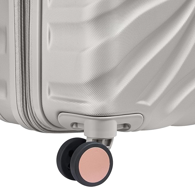 DELSEY PARIS Alexis Lightweight Luggage 2-Piece Set (21"/25"), Expandable Spinner Double Wheel Hardshell Suitcases with TSA Lock