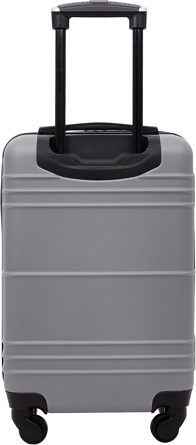 Travelers Club 22" Richmond Spinner Carry-On Luggage, Charcoal