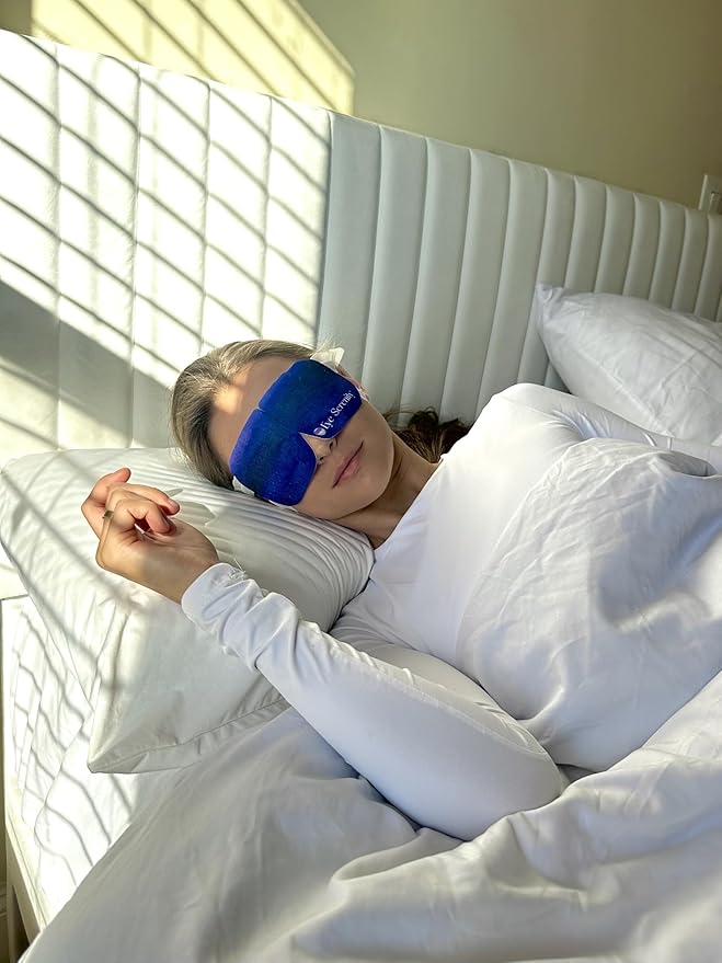 Lure Essentials Steam Eye Mask by Eye Serenity Self-Heating Warm Compress, 45-Pack, Unscented, Dry Eye Relief, Perfect for Self-Care, Ideal for Office, Travel & Nightly Relaxation, Calm Sleep