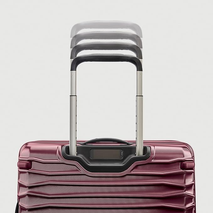 Samsonite Stryde 2 Hardside Expandable Luggage with Double Spinner Wheels, Medium Glider, Merlot