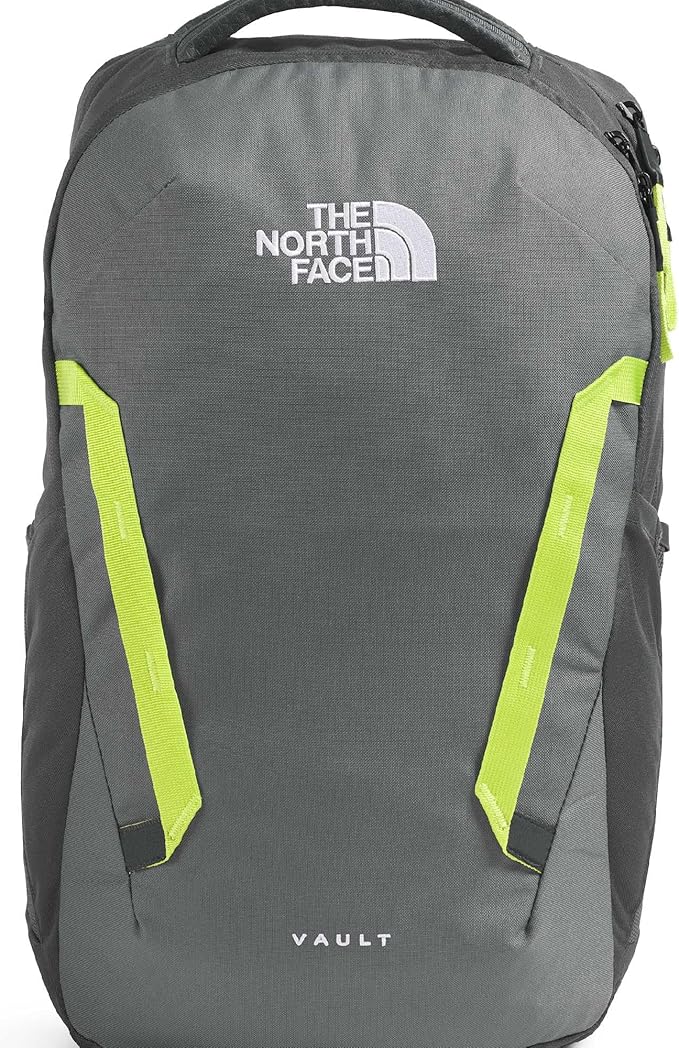 The North Face Vault Everyday Laptop Backpack - Commuter Travel Bag, Water-Repellent Finish, Spacious Compartment, Anthracite Grey, One Size