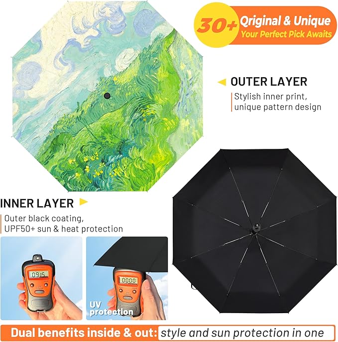 SY COMPACT Travel Umbrella Windproof Automatic Umbrellas Small Compact UV Sun Protection Factory Outlet Umbrella