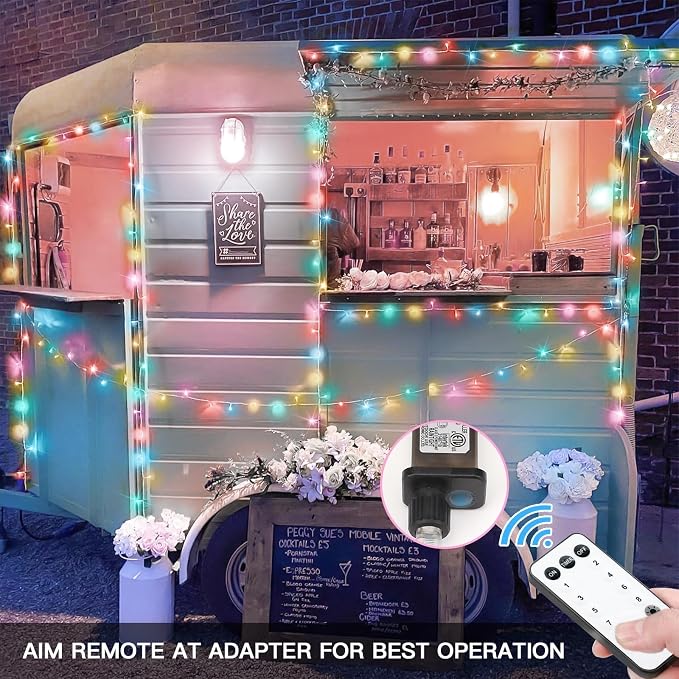 Pastel Easter String Lights, 33ft 100 LED Multicolor Fairy Lights with Remote, Connectable Clear Wire Twinkle Lights for Spring Decor, Aesthetic Bedroom, Classroom, Dorm, Plug in