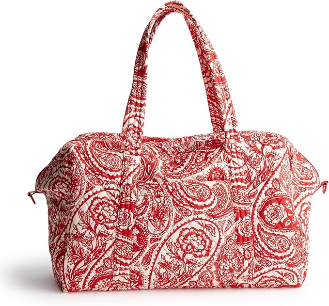 Vera Bradley Women's Miramar Weekender Travel Bag - Premium Cotton