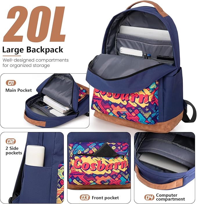 Carry On Luggage 22x14x9 Airline Approved, Hardside 20 Inch Carry on Suitcases with Wheels, Hard Shell ABS Lightweight Carry on Luggage Set, Travel Suitcase Set with TSA Lock, DarkBlue
