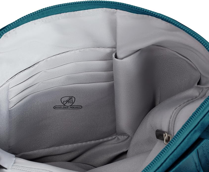 Travelon Anti-theft Classic Slim Double Zip Crossbody