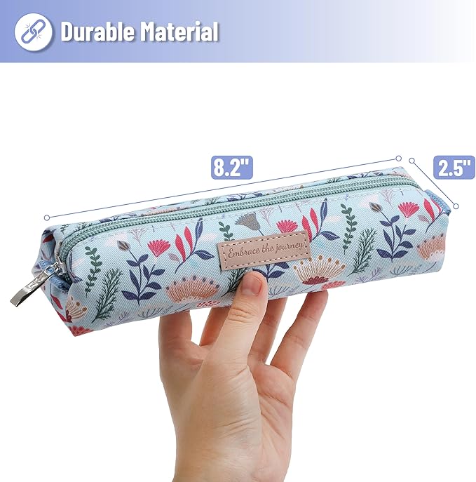 Mr. Pen- Cute Pencil Case Pouch, Summer Design, Multipurpose Canvas Bible Pencil Pouch