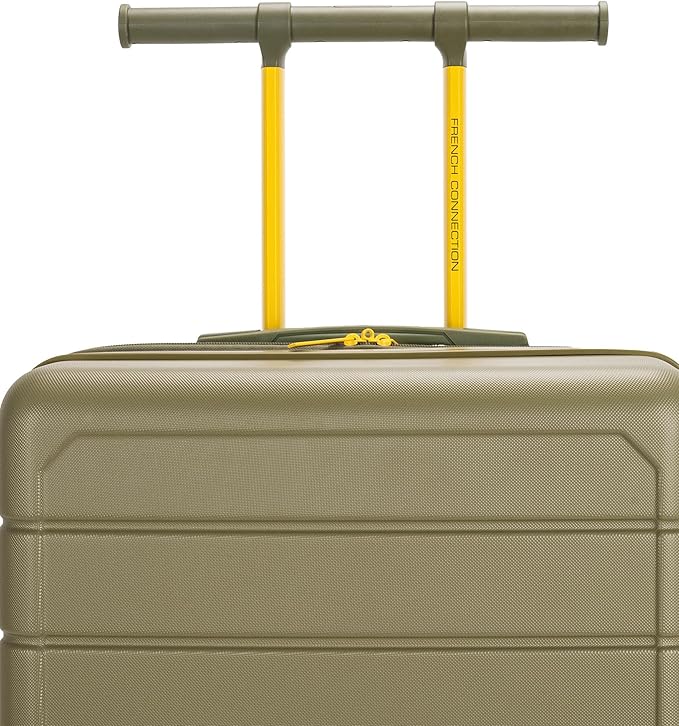 French Connection Le Voyage Luggage Set, Sage, 22" Carry-On