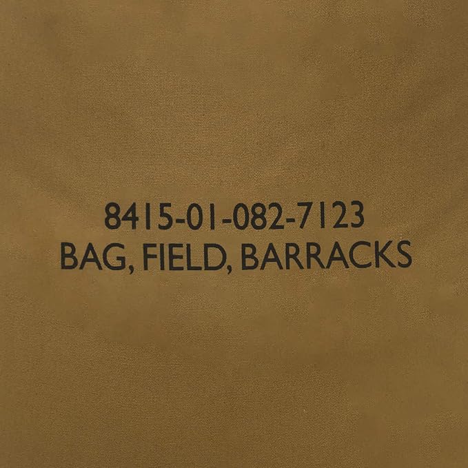 Rothco Canvas Barracks Bag – Rugged Multi-Functional Gym Travel Laundry Drawstring Sack
