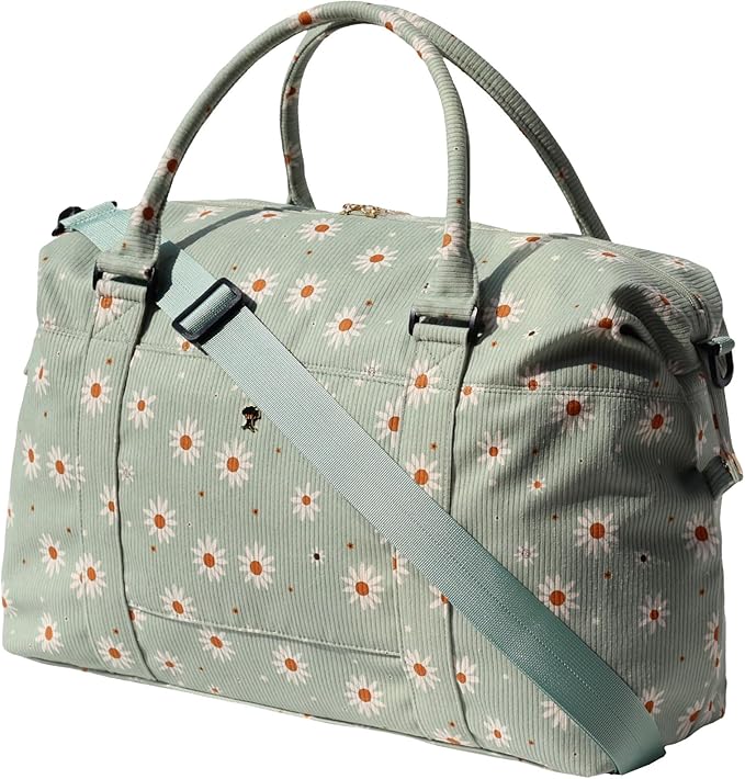 ESVAN Travel Tote Duffel Gym Bag,Weekender Overnight Carry-on Tote Crossbody Bag with Wet Pocket and Trolley Sleeve Upgraded