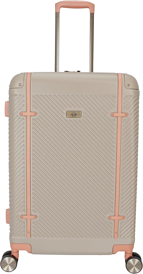 Dockers Spectra Hardside Expandable 8-Wheel Spinner Travel Checked Luggage, 24-Inch, Timberwolf