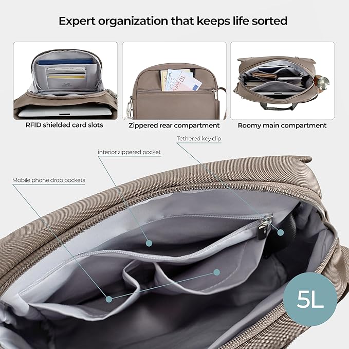 Travelon Anti-Theft Classic Medium Tour Bag