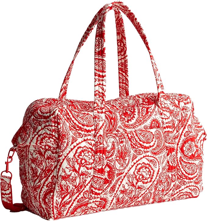 Vera Bradley Women's Miramar Weekender Travel Bag - Premium Cotton