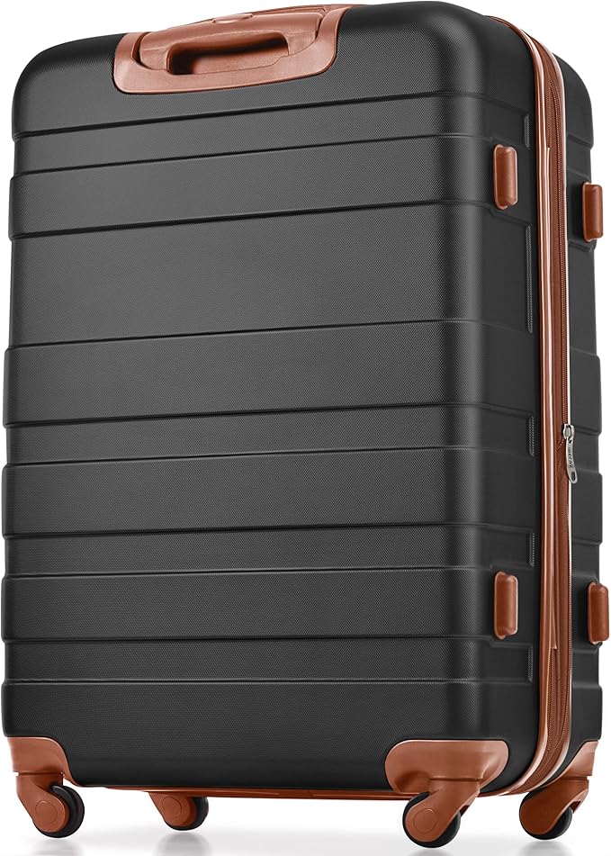 Merax 3 Piece ABS Hardshell Luggage Sets Spinner Wheel Suitcase TSA Lock Suit Case