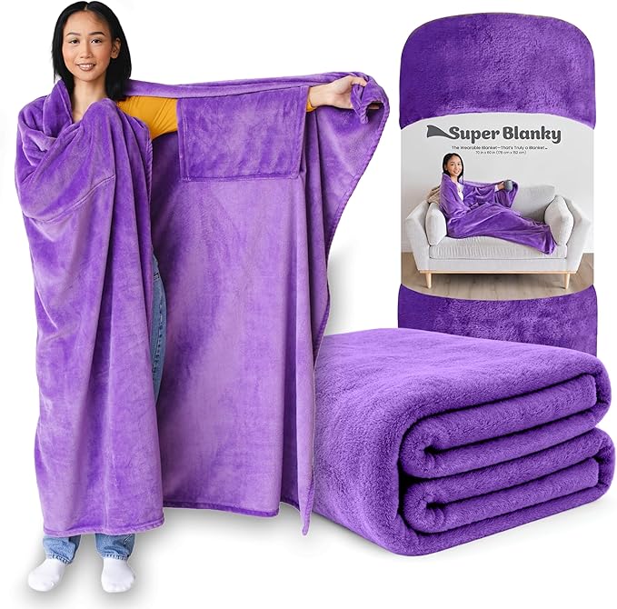 Wearable Blankets for Women, Adult Wearable Blanket Men, Mother's Day Gifts for Her, Wife Birthday Gift Ideas