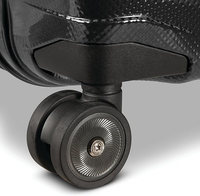 Samsonite Proxis X-Large Hardside Luggage with Dual Spinner Wheels - Innovative Roxkin™ Lightweight Shell With Ultimate Durability- Includes TSA Lock, Ergonomic Telescoping Handle - Black