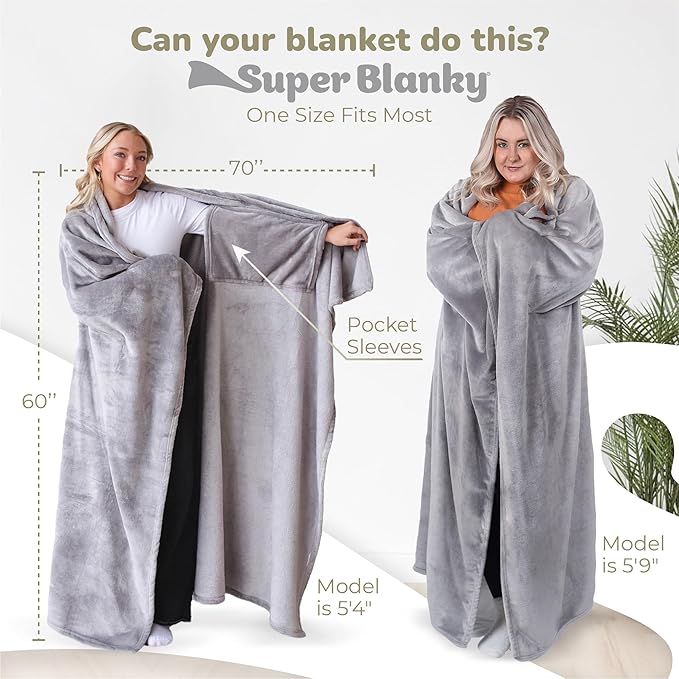 Wearable Blankets for Women, Adult Wearable Blanket Men, Mother's Day Gifts for Her, Wife Birthday Gift Ideas