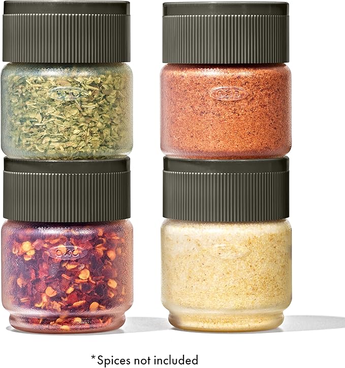 OXO Outdoor 4-Piece Spice Shaker Set