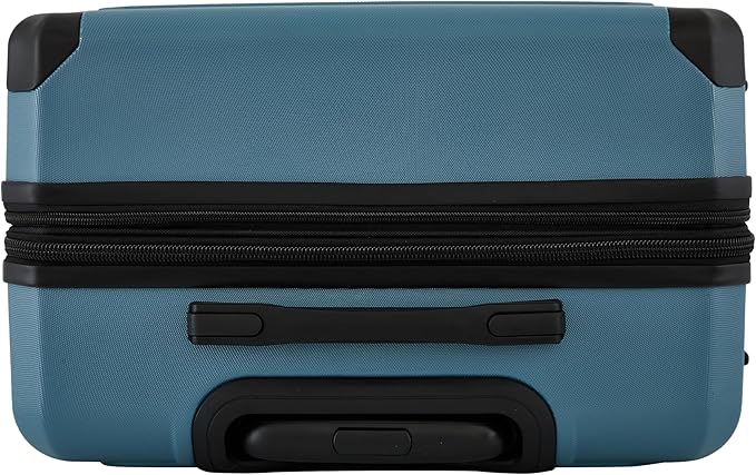 Wrangler ATG Trailway Expandable Hardside Luggage, Storm Blue, 22" Carry-On