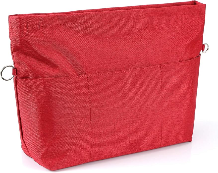 VANCORE Purse Organizer Insert for Handbags,Tote Bag Organizer Insert with Zipper Bag,Premium Handbag Organizer Inside Liner for Women with 15 Pockets
