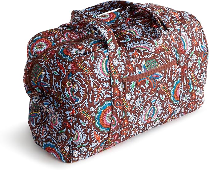 Vera Bradley Women's Miramar Weekender Travel Bag - Premium Cotton