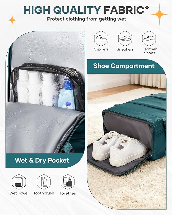 coofay Travel Backpack Carry on Flight Approved Mochila De Viaje Carry on Backpack for Airplanes Spirit Airlines Personal Item Bag 18x14x8 Inches Travel Bag Traveling Backpack for Women Men