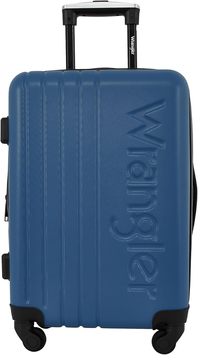 Wrangler Quest Luggage Set, Vallarta Blue, 3 Piece Set (30"/26"/22")