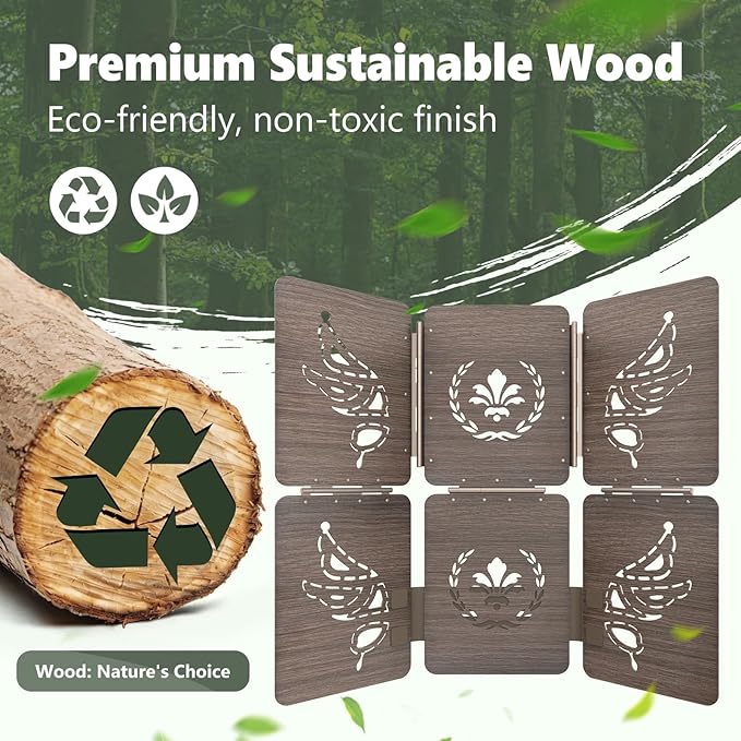BoxLegend Shirt Folder Wooden Clothes Folding Board - No Bend, Gentle on Clothes, Eco-Friendly Laundry Folding Board for T Shirts, Pants, Sweaters & Delicates