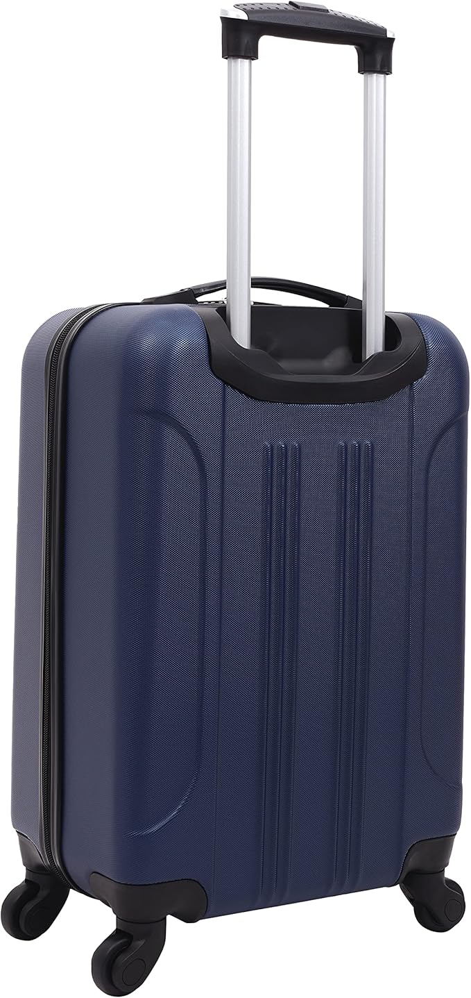 Travelers Club Cosmo Luggage, Navy Blue - 20 Inch, 20-Inch