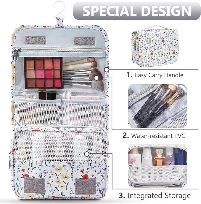 8 Set Packing Cubes for Travel, Gifts for Women Mom,Anti-Tearing Suitcase Organizer for Luggage with Shoe & Hanging Toiletry Bag,OlarHike Vacation Essentials & Accessories for Cruise Ship