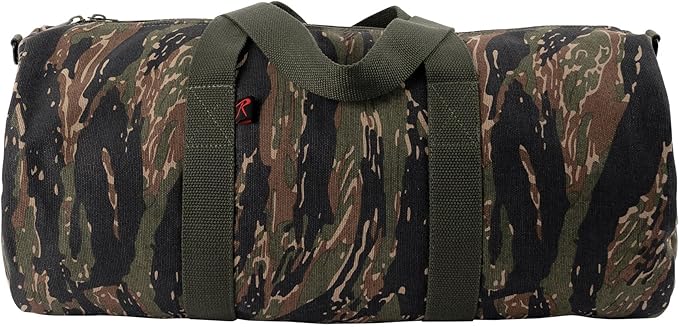 Rothco Heavy-Duty Canvas Shoulder Duffle Bag - Rugged Travel Gym Gear Equipment Bag