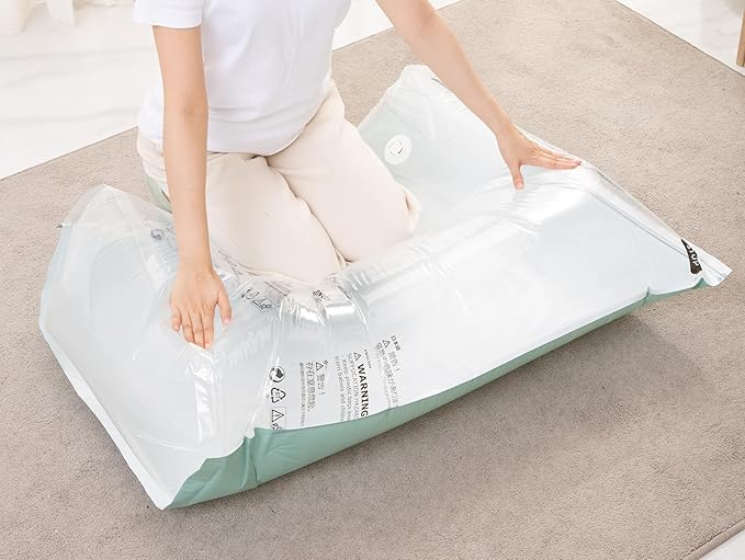 Vacuum Storage Bags for Clothing - NeatNest Mixed Set, Includes Roll-Up, Flat, Cube Bags in Multiple Sizes for Travel and Home, Vacuum or Hand Press, All-in-One Space Saver Kit for Clothes and Bedding