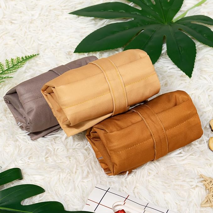 babygoal Wet Dry Bags for Baby Cloth Diapers, Washable Travel Bags, Beach, Pool, Gym Bag for Swimsuits & Wet Clothes with Two Zippered Pockets 3 Pack, 3LN20