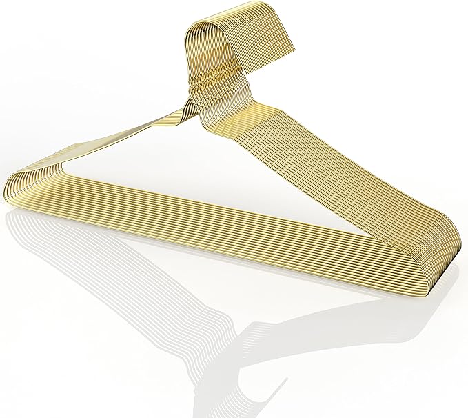 Mr. Pen- Gold Metal Hangers, 20 Pack - Wire Coat & Clothes Hangers