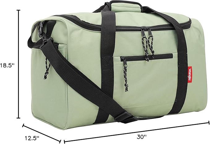 Wrangler Venture Luggage and Travel Set, Laurel, 7-Piece Set