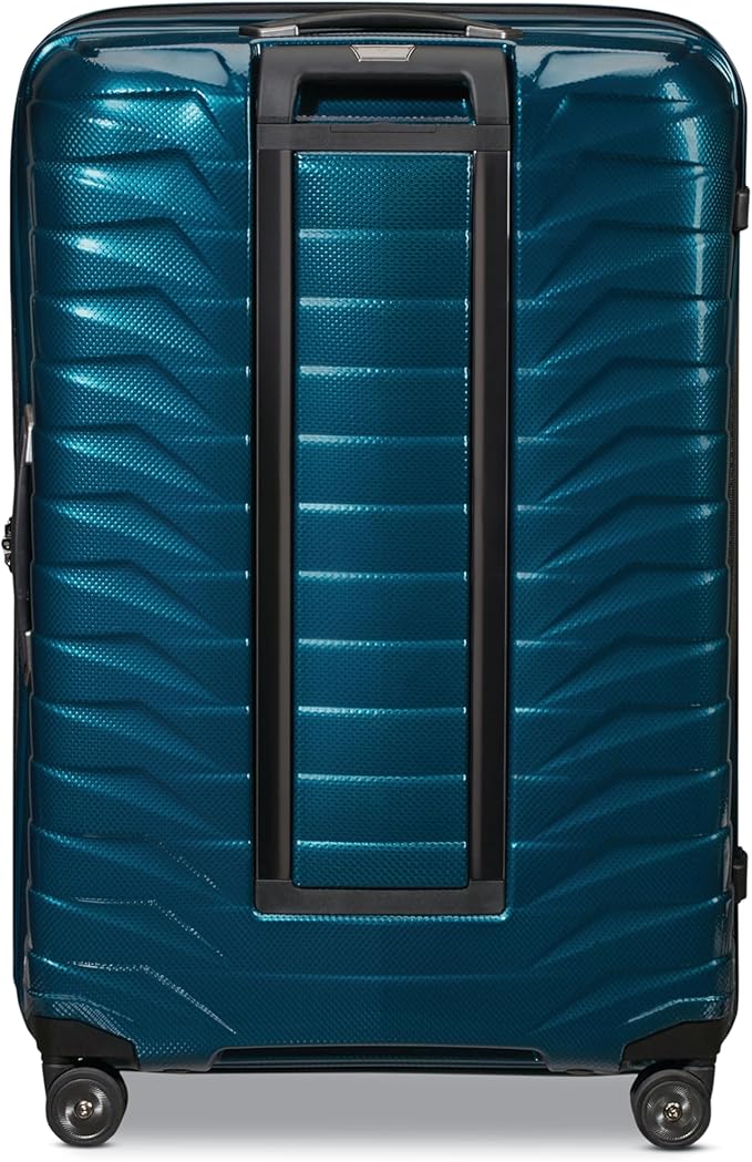 Samsonite Proxis Large Hardside Luggage with Dual Spinner Wheels - Innovative Roxkin™ Lightweight Shell With Ultimate Durability- Includes TSA Lock, Ergonomic Telescoping Handle - Petrol Blue