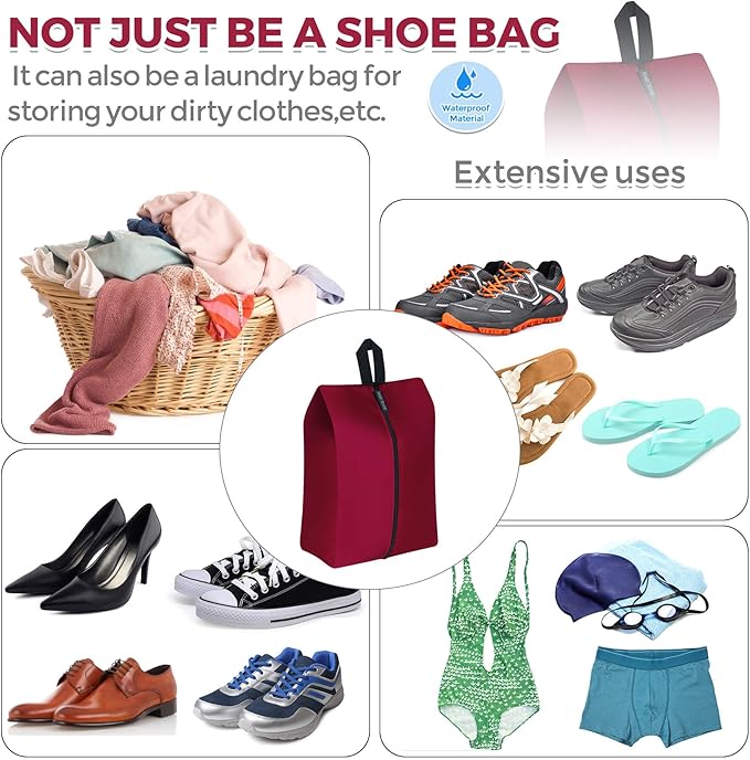 YAMIU Packing Cubes for Suitcases, 7 Pcs luggage organizer bags with Shoe Bag, 2 Waterproof Travel Toiletry Bags, Travel Cubes for Travel Essentials Travel Accessories