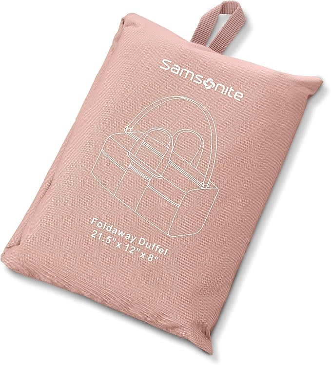 Samsonite Foldaway Duffle Bag, Dusty Rose