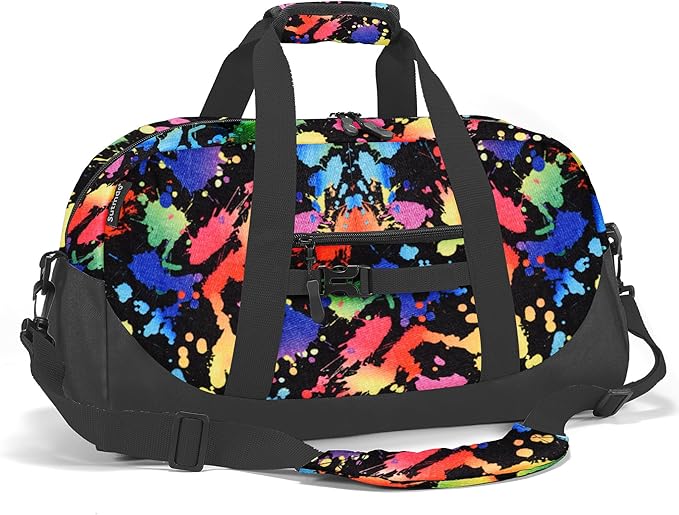 Stumdo Kids Overnighter Duffel Bags for kids, Carry-On Size & Ideal for School Practice or Overnight Travel Weekender Tote for Travel Gym Sport bag for Boys & Girls (11cse)
