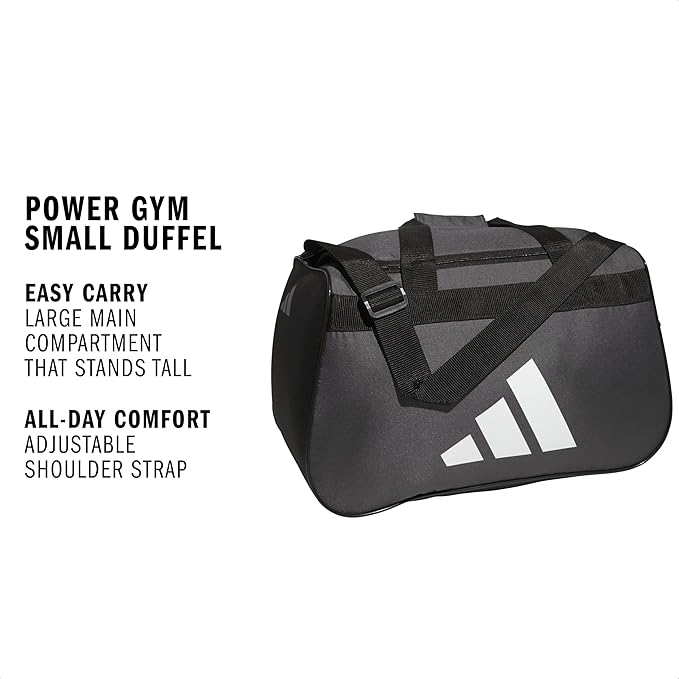 adidas Unisex Diablo Small Duffel, Sports Duffle Gym Bags for Men or Women, One Size