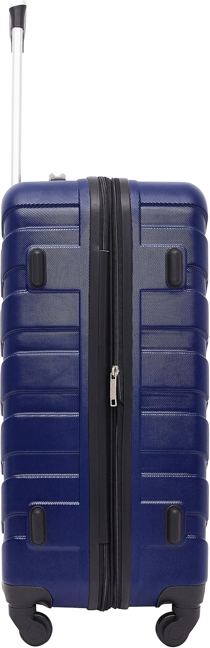 Wrangler 4 Piece Miami Luggage and Packing Cubes Set, Blue