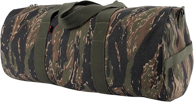 Rothco Heavy-Duty Canvas Shoulder Duffle Bag - Rugged Travel Gym Gear Equipment Bag